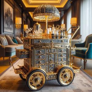 A utility cart for Luxury Hotel-4